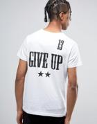 Bando Give Up Back Print T-shirt - White