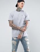 New Love Club Embroidered Gesture T-shirt - Gray