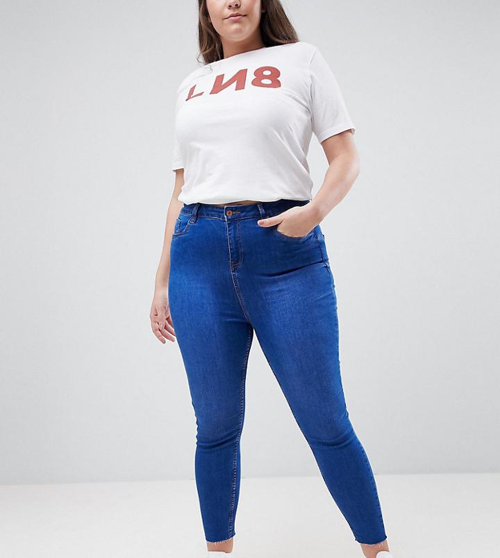 New Look Curve Super Soft Jean In Blue