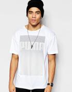 Puma Evolution Longline T-shirt - White