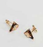 Reclaimed Vintage Inspired Jewelled Cufflinks In Gold Exclusive To Asos - Gold