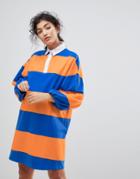 Asos Rugby T-shirt Dress - Multi