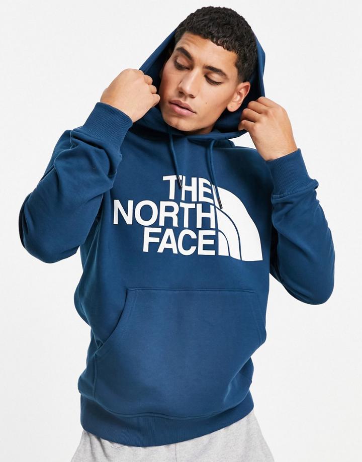 The North Face Standard Hoodie In Blue-blues