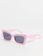 Aj Morgan Big Boss Retro Style Sunglasses-pink