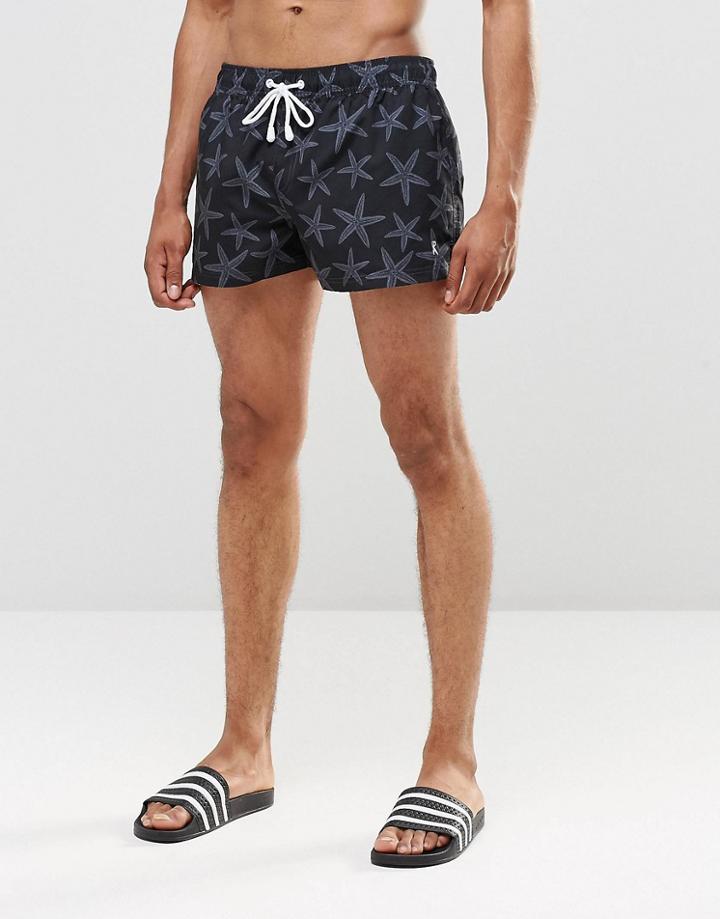 Ringspun Star Short Shorts Co-ord - Blue