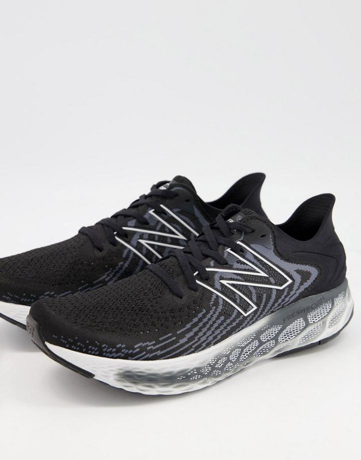 New Balance Fresh Foam 1080 Sneakers In Black And Gray