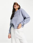 Abercrombie & Fitch Sweatshirt In Blue-blues