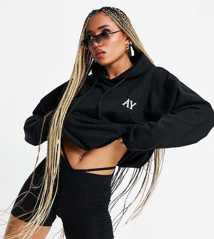 Asyou Hoodie In Black - Part Of A Set