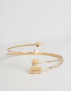 Cara Ny Arrow Arm Cuff - Gold