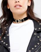 New Look 90's Choker Necklace - Gold