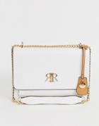 River Island Chain Strap Bag In White