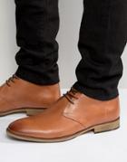 Selected Homme Bolton Leather Chukka Boots - Brown