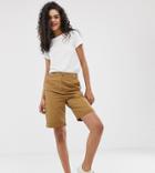Asos Design Tall City Short - Brown