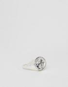 Chained & Able Pinky Sovereign Ring In Silver - Silver