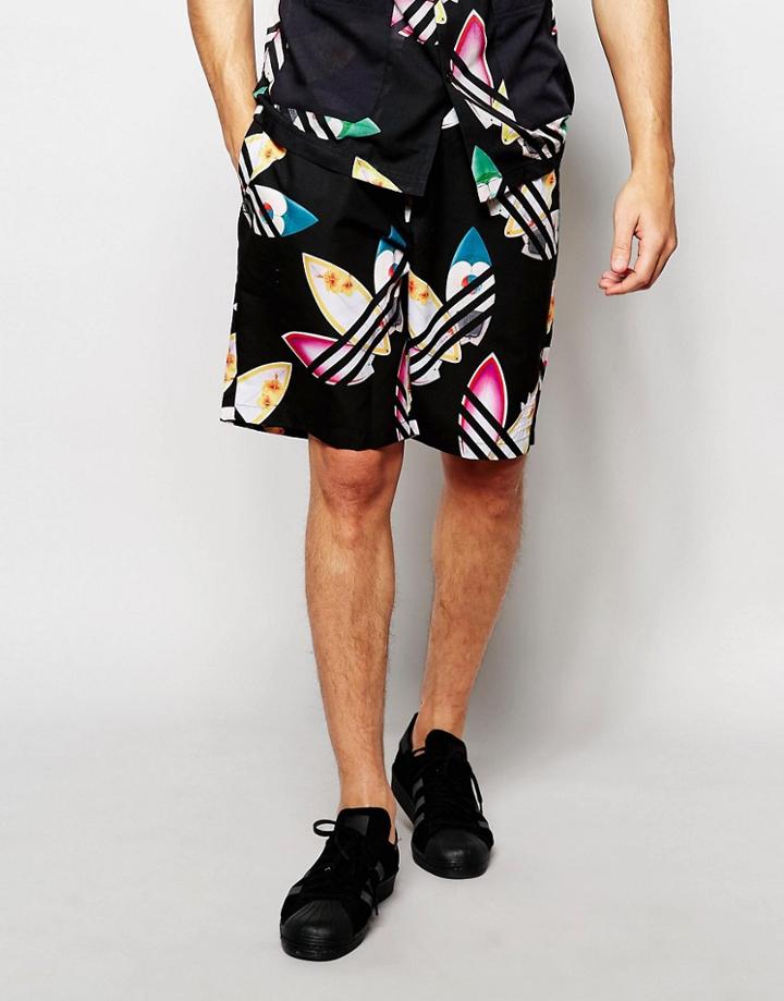 Adidas Originals X Pharrell Surf Shorts Ao2991 - Black