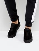 Blood Brother Force Foil Sneaker In Black - Black