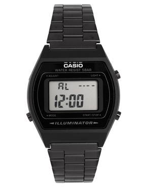Casio B640wb-1aef Digital Black Stainless Steel Watch - Black