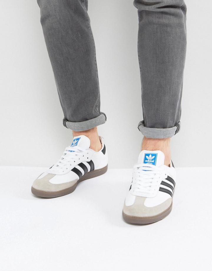 Adidas Originals Samba Og Sneakers In White - White