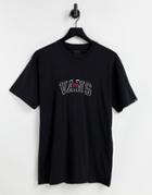 Vans 66 Champs Logo T-shirt In Black