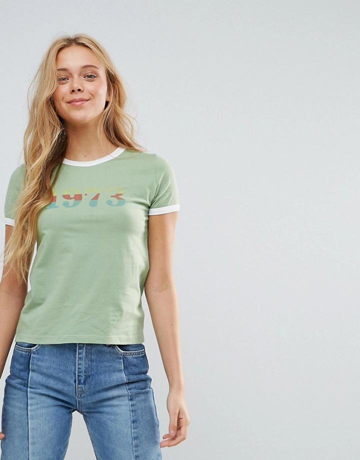 Pepe Jeans 1973 Retro T-shirt - Green