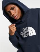 The North Face Drew Peak Hoodie In Navy