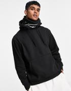 Topman Signature Embroidered Hoodie In Black - Part Of A Set