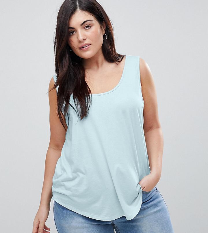 Asos Curve Ultimate Tank - Blue