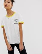 Noisy May 'beachin' Contrast T-shirt-multi