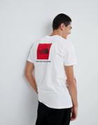 The North Face Red Box T-shirt In White - White