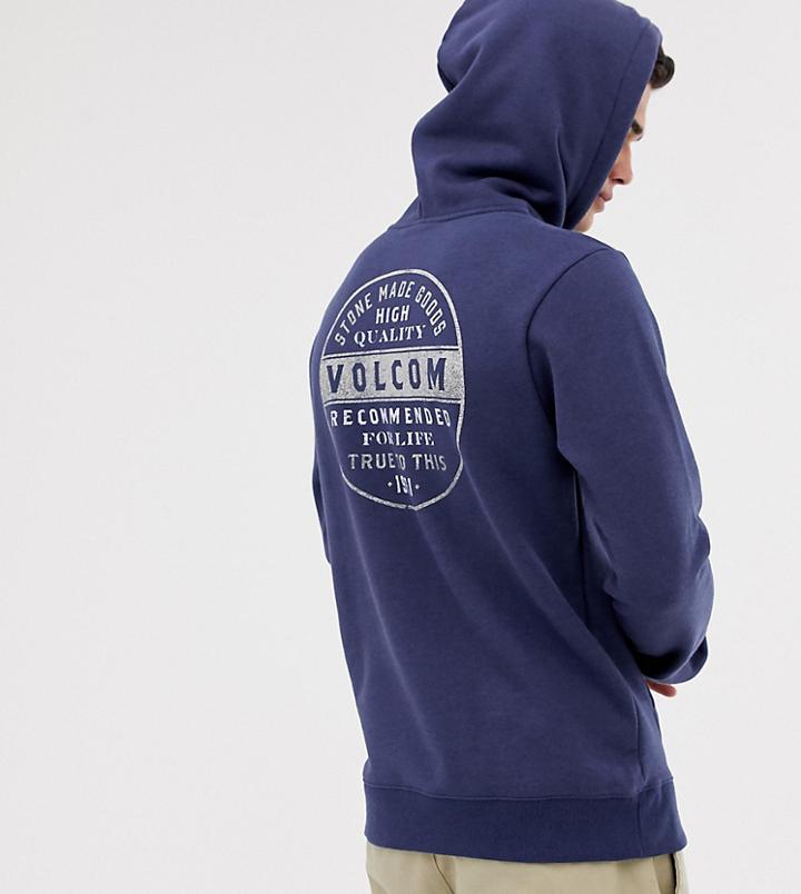 Volcom Hoodie In Blue - Blue