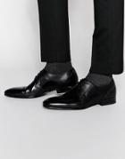 Ted Baker Pelton Leather Derby Shoes - Black