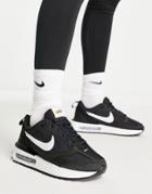 Nike Air Max Dawn Nn Sneakers In Black And White