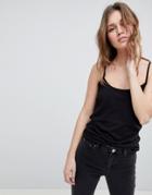 Belllfield Islo Strappy Cami Top - Black