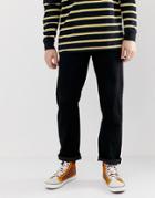 Asos Design Original Fit Jeans In Black