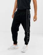 Adidas Originals Eqt Outline Joggers In Black Dh5223 - Black