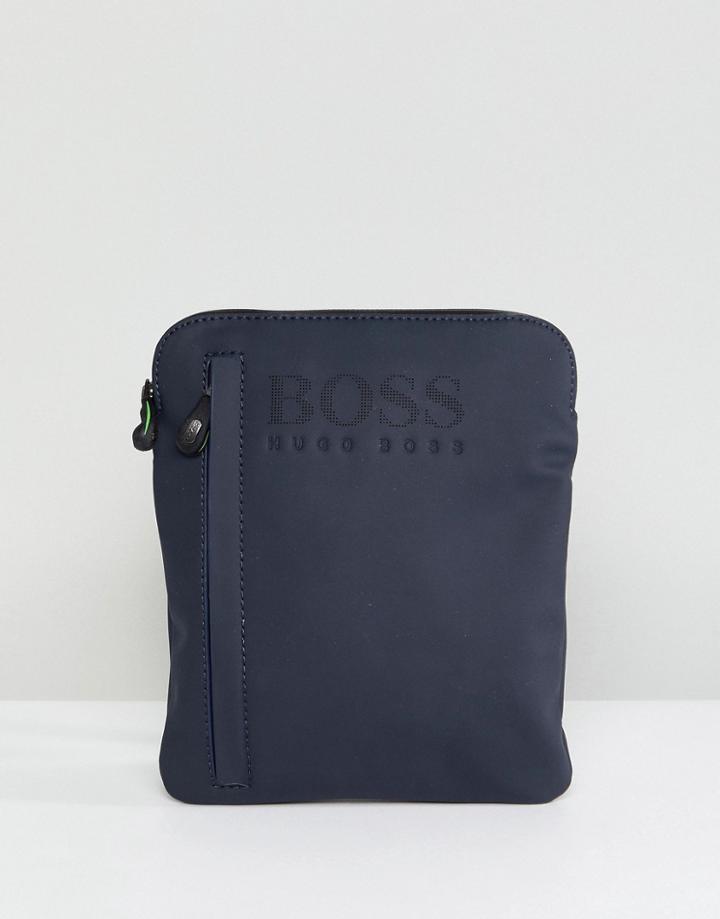 Boss Flight Bag In Navy - Navy