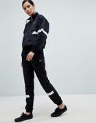 Fred Perry Shell Tracksuit Bottoms - Black