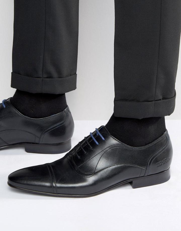 Ted Baker Umbber Toe Cap Oxford Shoes - Black