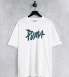 Puma Boxy Skate T-shirt In Puma White