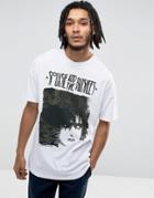 Asos Siouxsie & The Banshees Oversized Band T-shirt - White