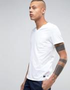 Produkt V-neck T-shirt With Pocket - White