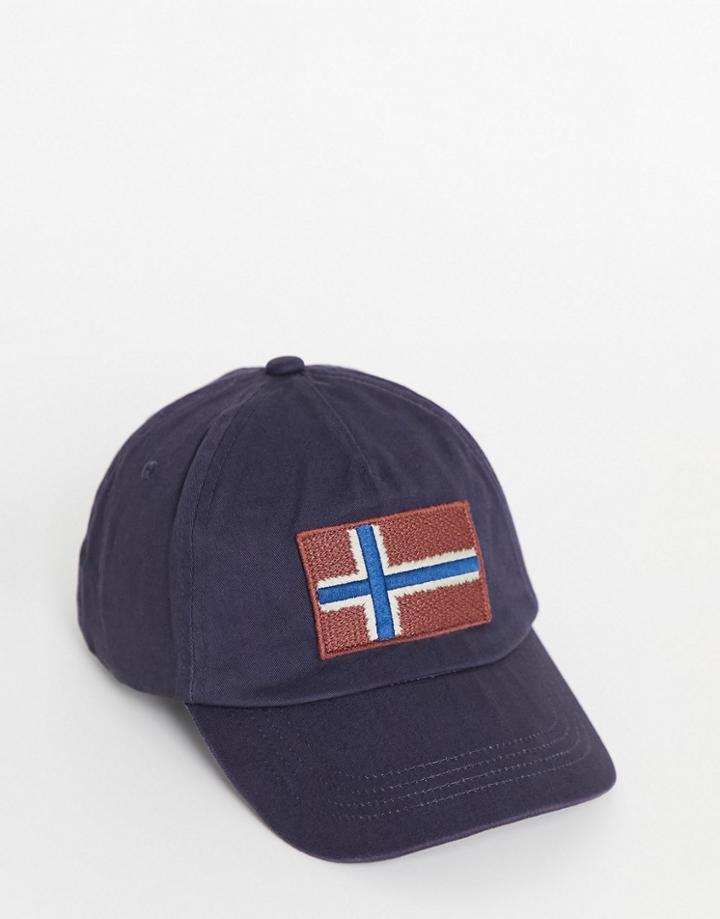 Napapijri Fontan Cap In Blue-blues