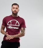 Ellesse Trista Crew Neck T-shirt In Red - Red