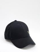 Ps Paul Smith Zebra Logo Baseball Cap In Black