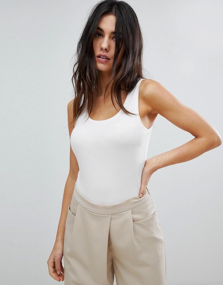 Y.a.s Base Core Tank - White