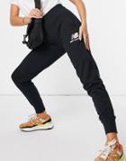 New Balance Logo Sweatpants In Black