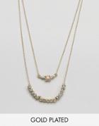 Johnny Loves Rosie Multi Layered Necklace - Gold