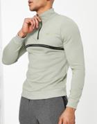 Avant Garde Affinity Tracktop Jacket In Sage-green