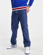 Jack & Jones Intelligence Eddie Baggy Jeans In Blue-blues