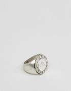 Icon Brand Benoit Chunky Ring In Silver - Silver